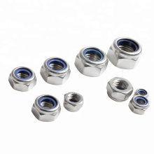 M18 M20 Stainless Steel SS304 A2 70 80 Hex Nylon Lock Nut